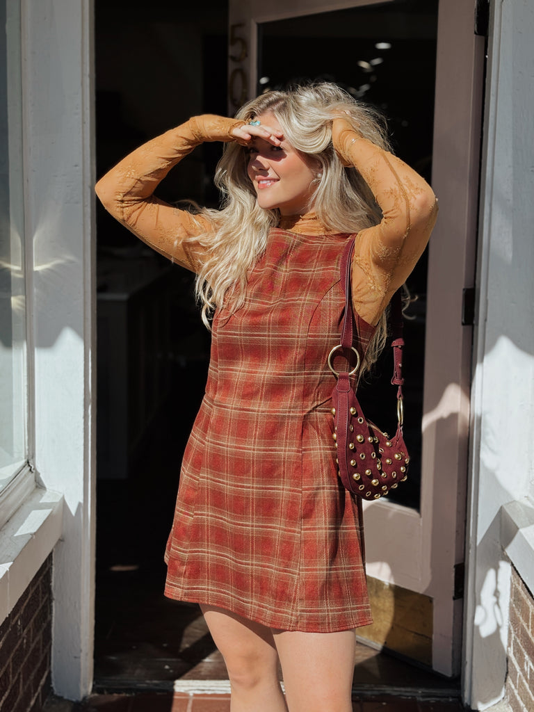 Delicate Grace Lace Top - Mustard