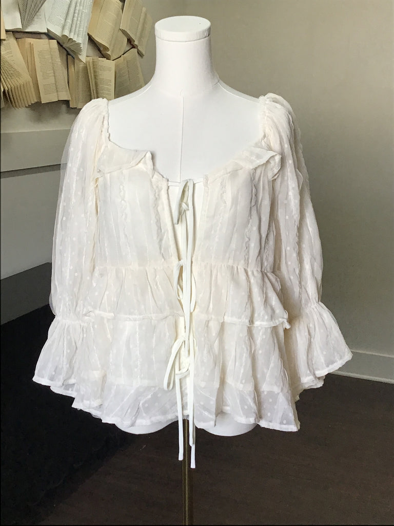 Ruffle Your Feathers Top