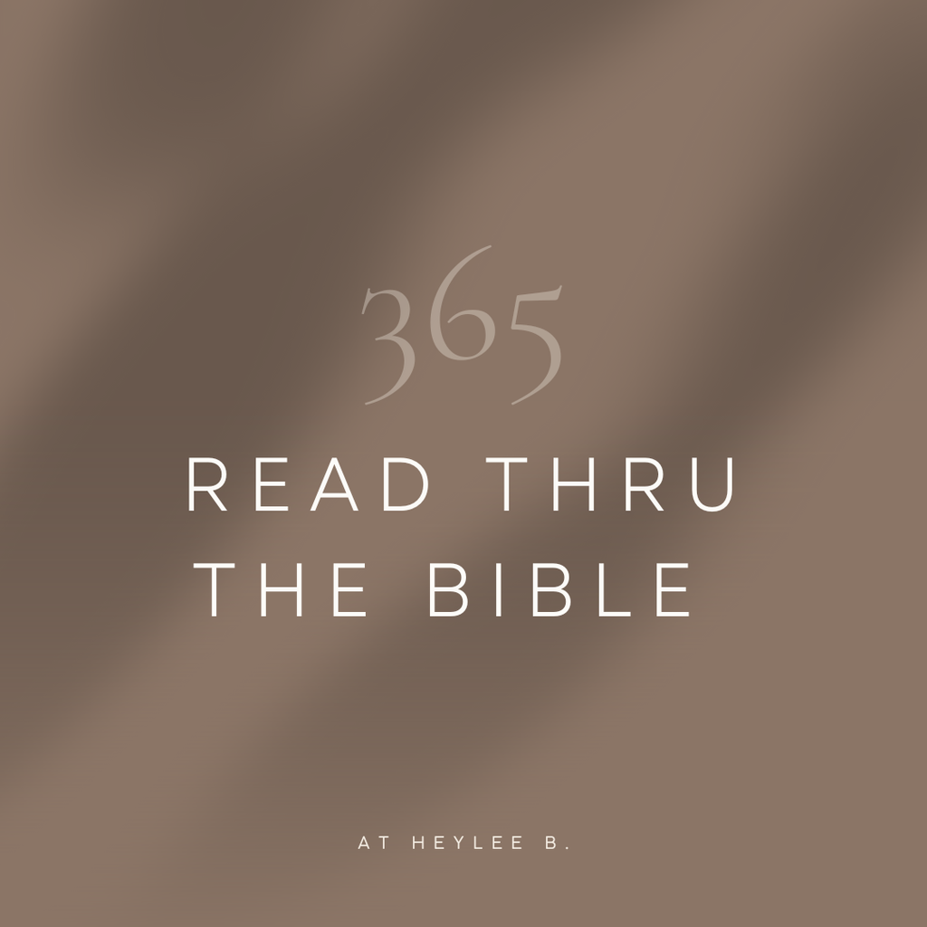 Read Thru The Bible In 365