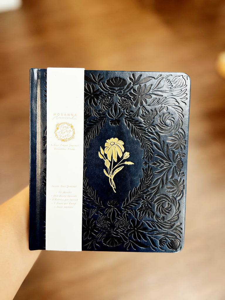 One Thing I Ask 5 Year Prayer Journal - Versailles Theme