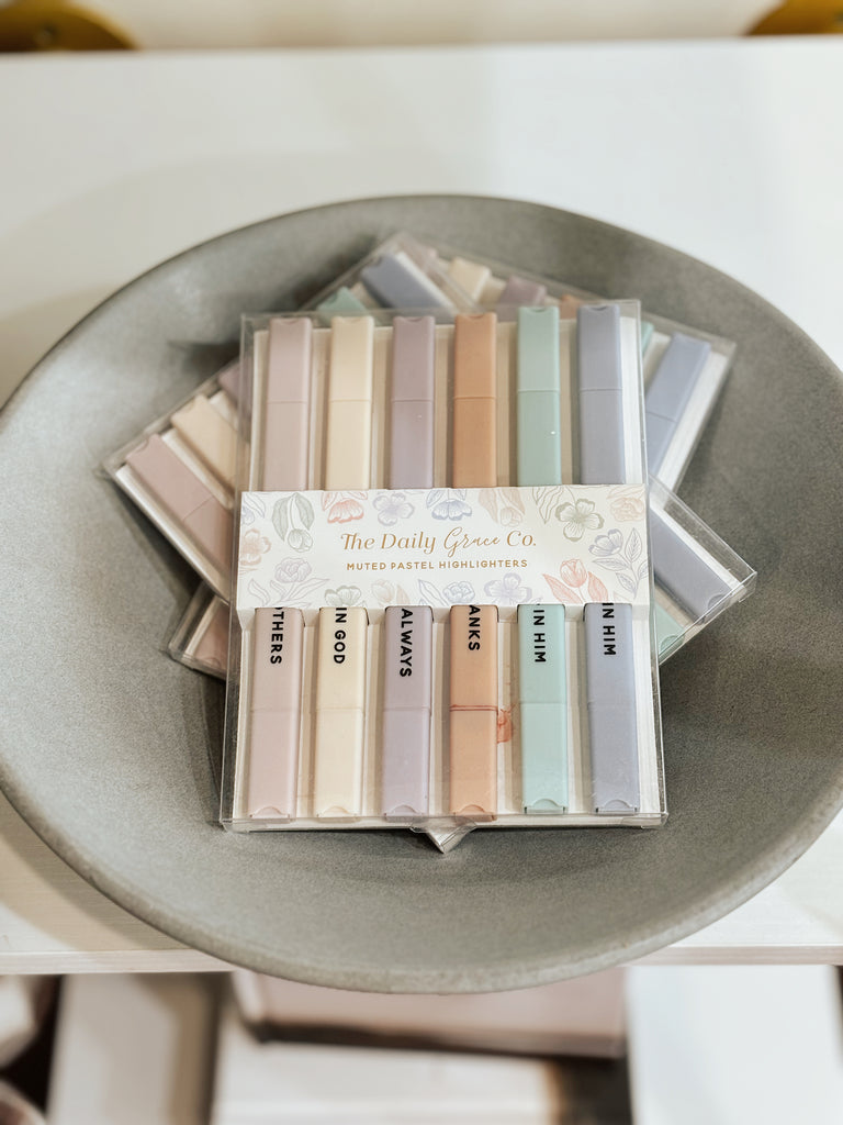 Muted Pastel Bible Highlighters