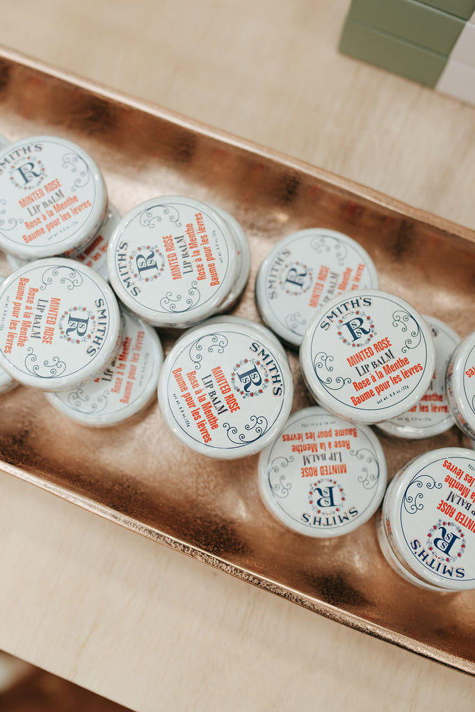 Minted Rose Lip Balm Tin