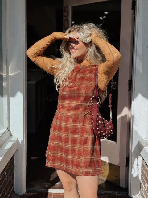 Delicate Grace Lace Top - Mustard