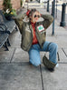Roping Rodeo Bomber Jacket- Green