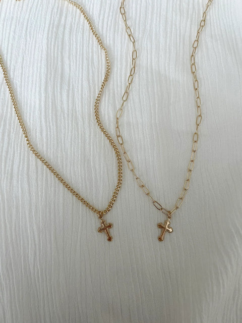 Small Cross Necklace