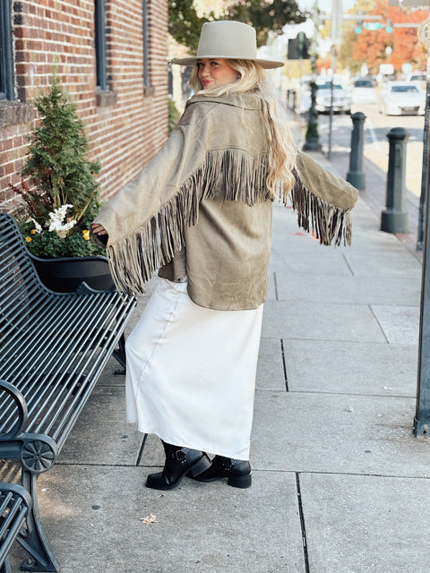 Nothing Like You Top - Olive