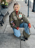 Roping Rodeo Bomber Jacket- Green