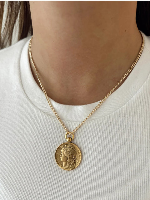 ALV Corito Coin Necklace