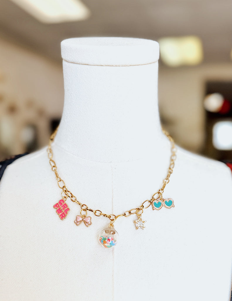 Pop of Joy Charm Necklace