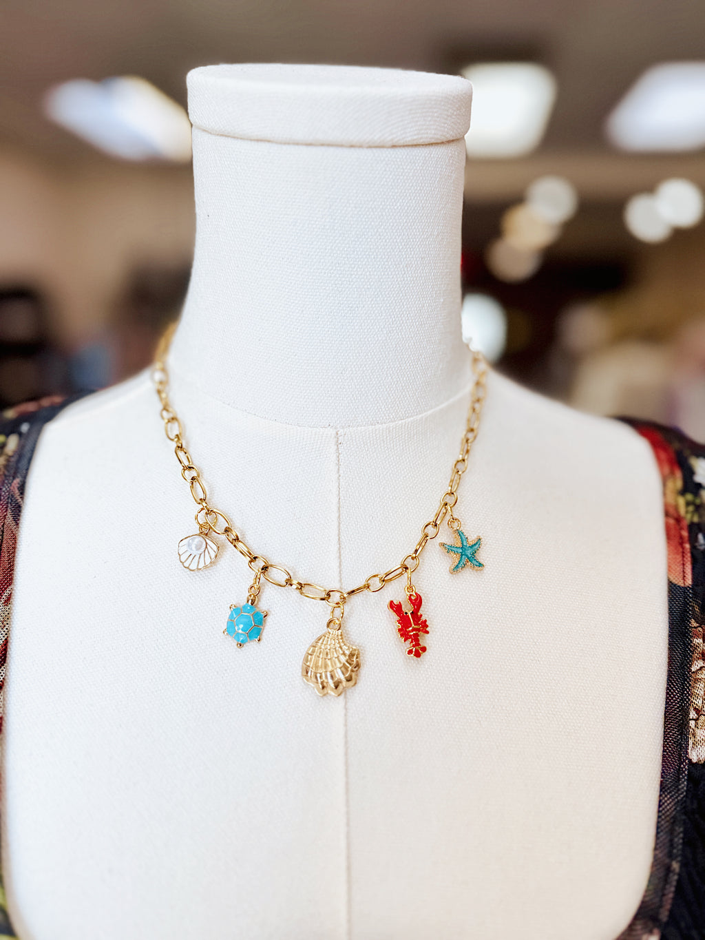 Coastal Cutie Charm Necklace
