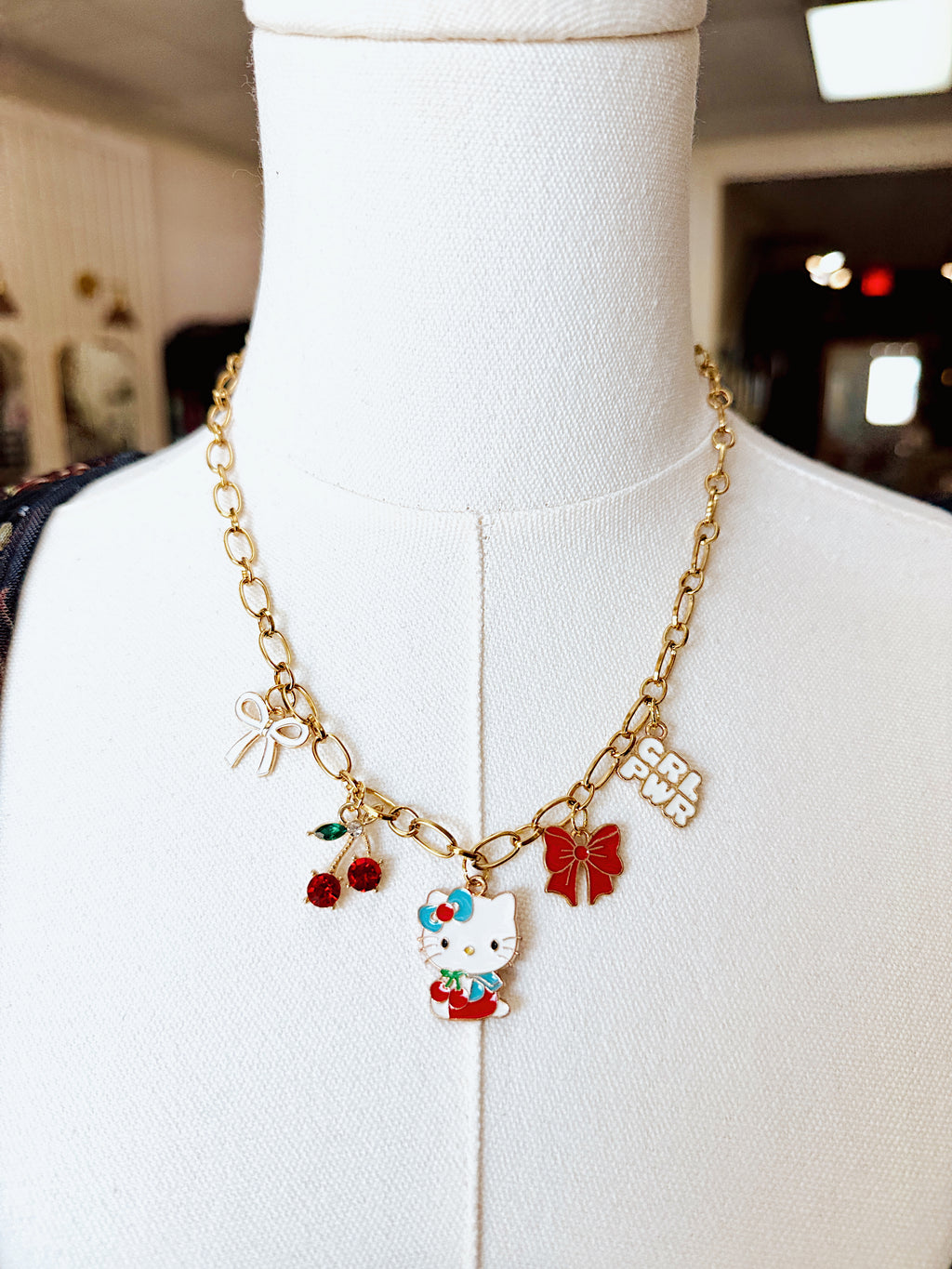 Purfectly Sweet Charm Necklace