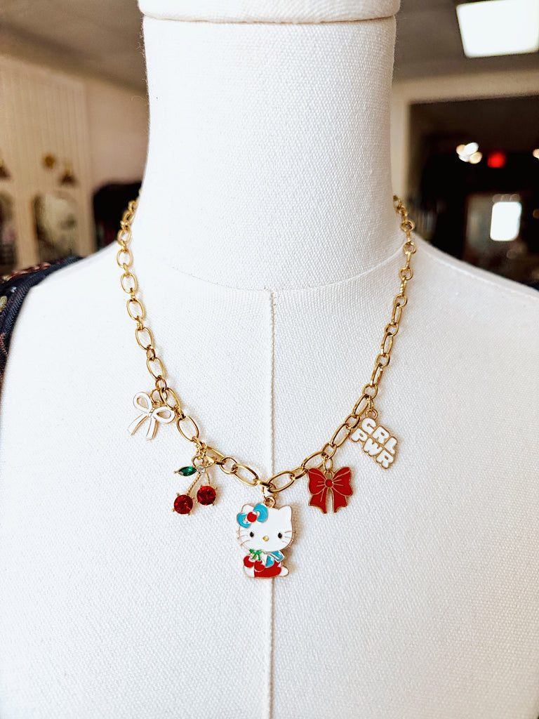 Purfectly Sweet Charm Necklace