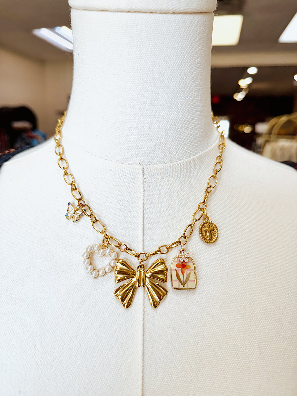 Wildflower Wishes Charm Necklace