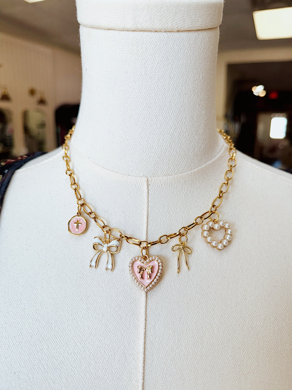 Cherished Always Charm Necklace
