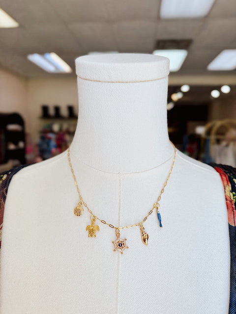 Sail Away Charm Necklace