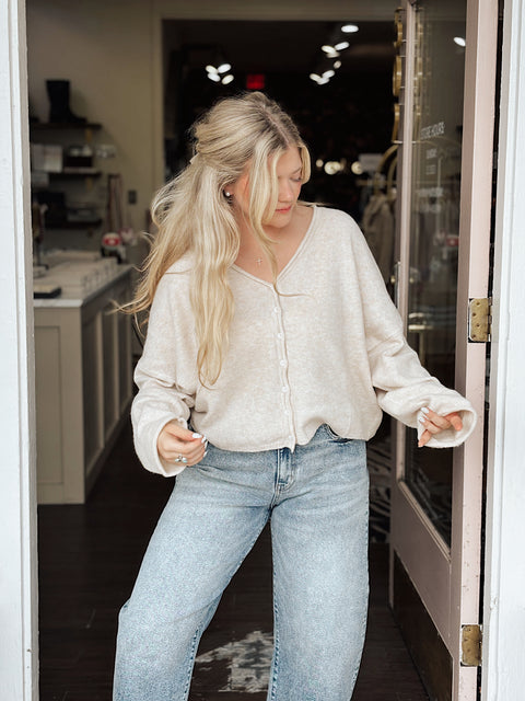 Going Places Cardi - Natural
