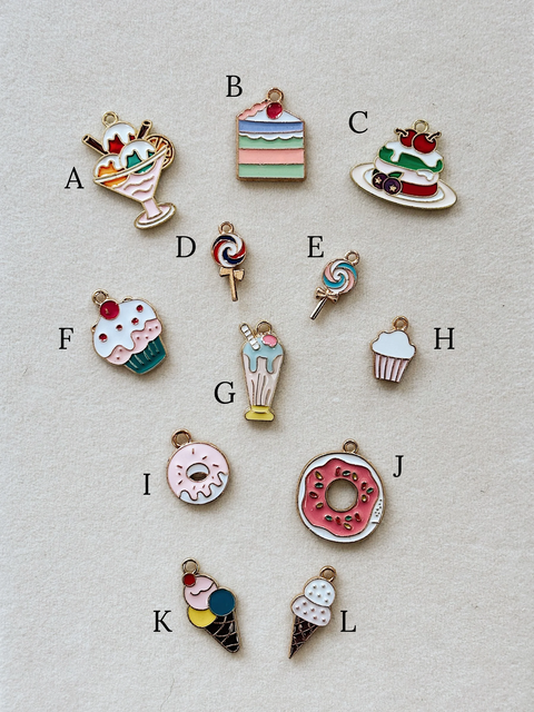 Sweet Treats Charms