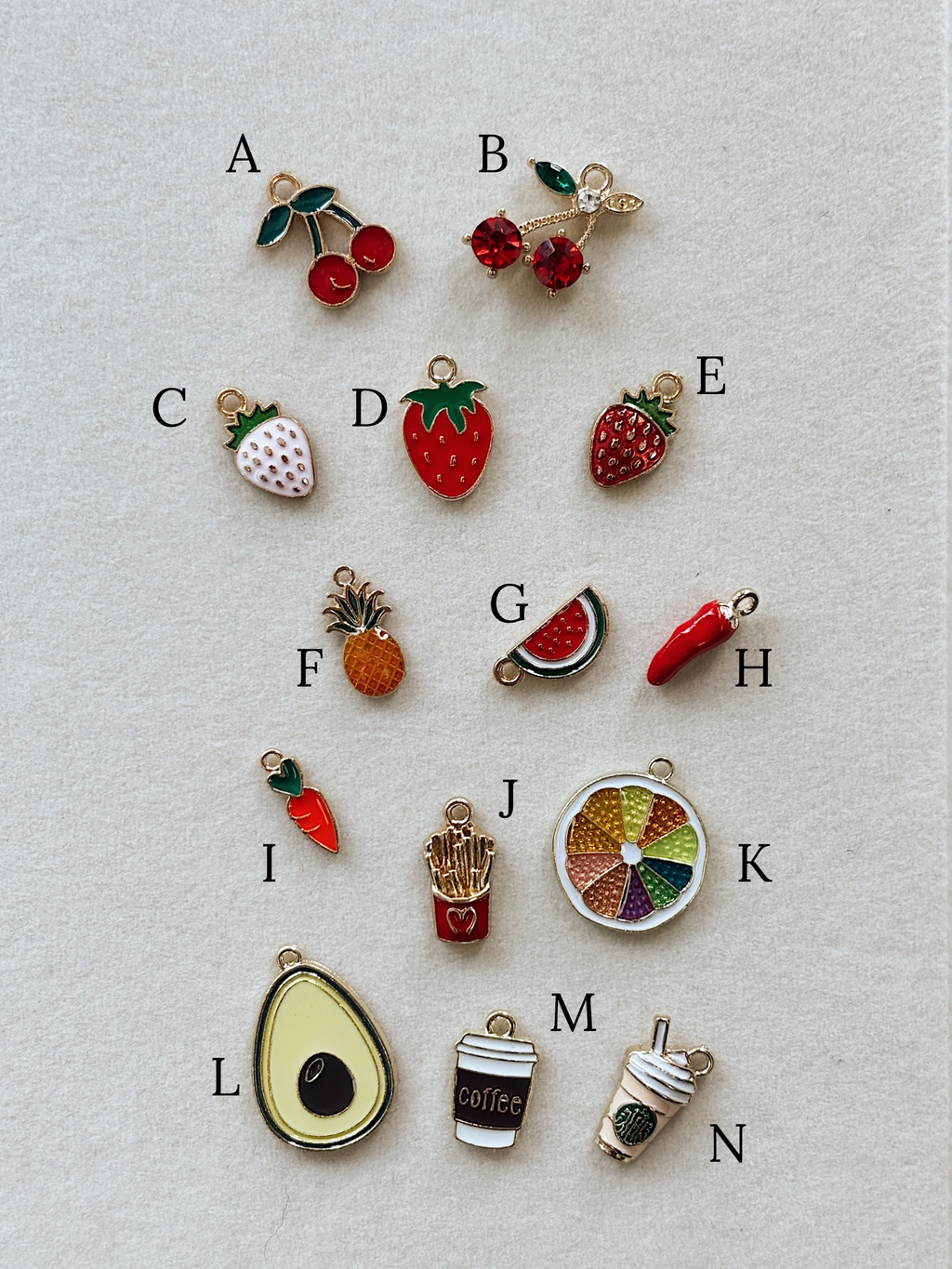 Fresh Picked Charms