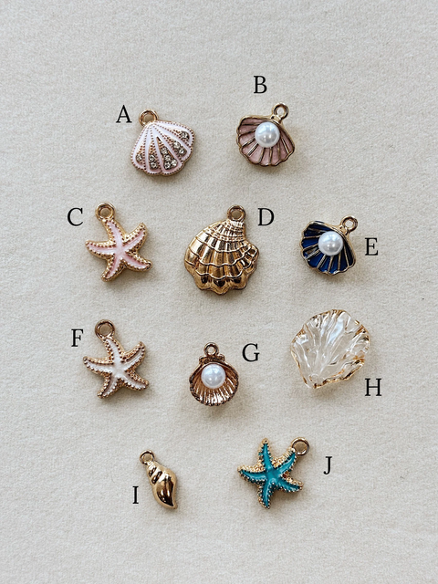 Seaside Treasures Charms
