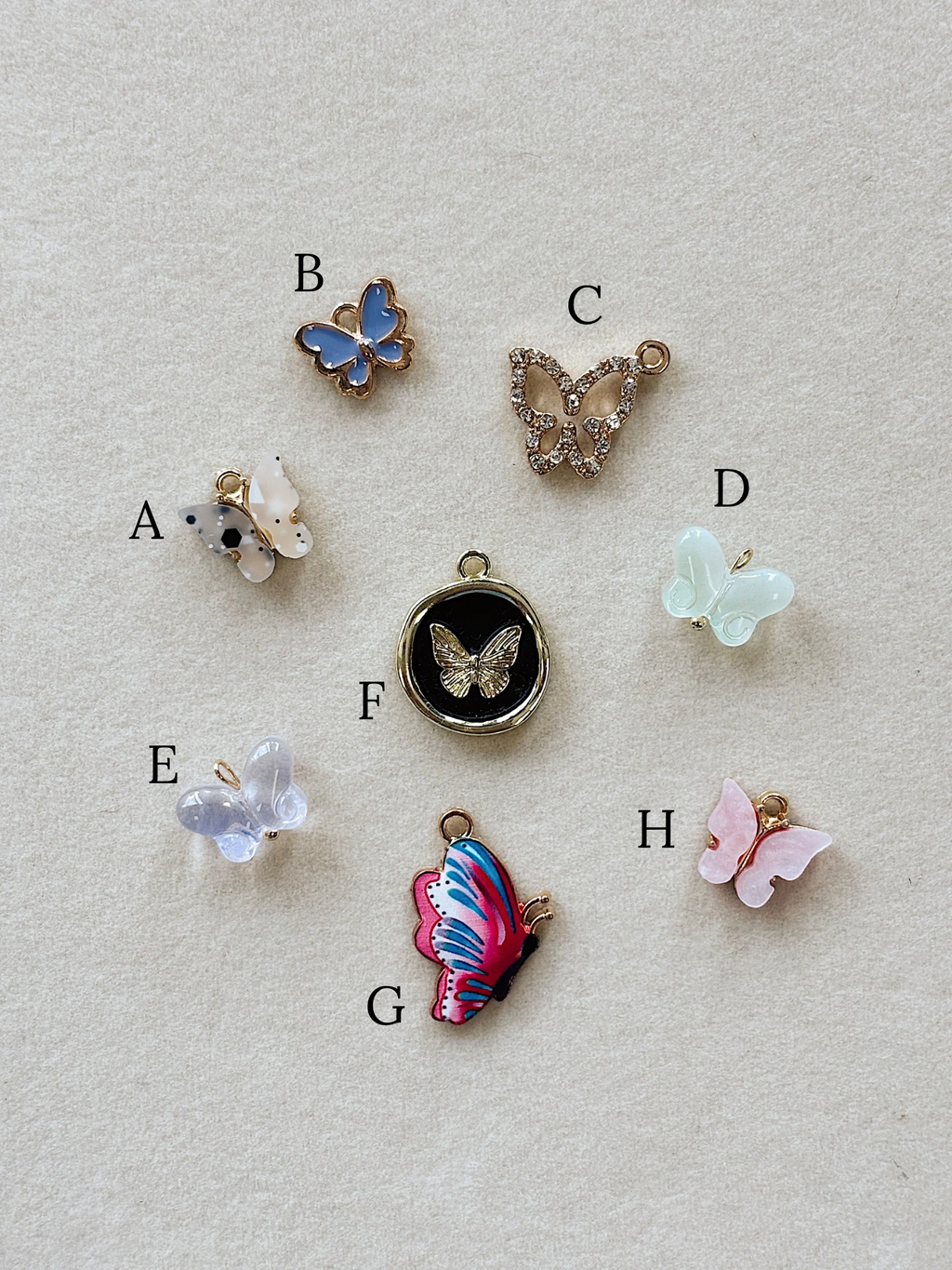 Butterfly Bliss Charms
