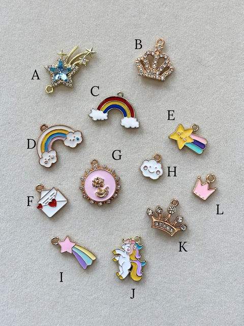 Princess Picks Charms