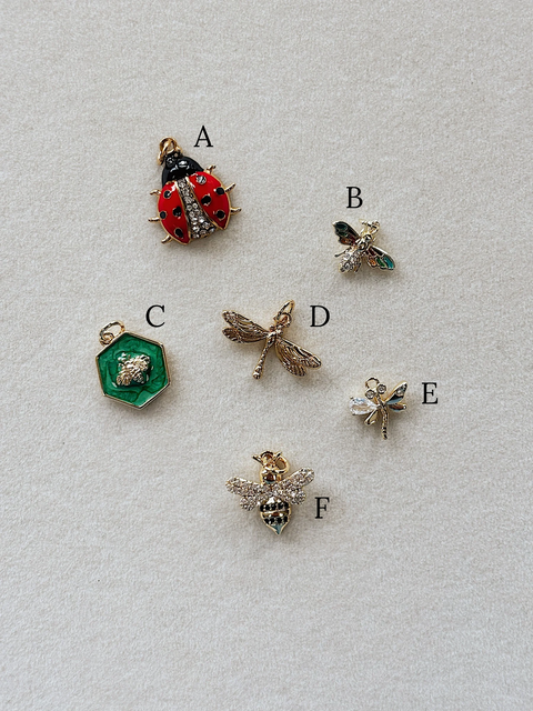 Garden Friends Charms