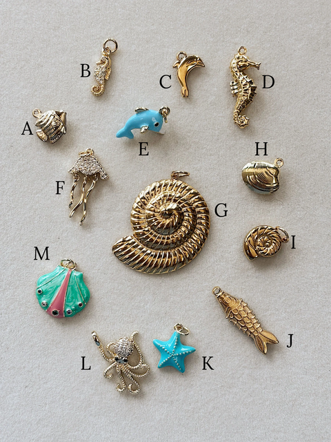 Tidal Treasures Charms