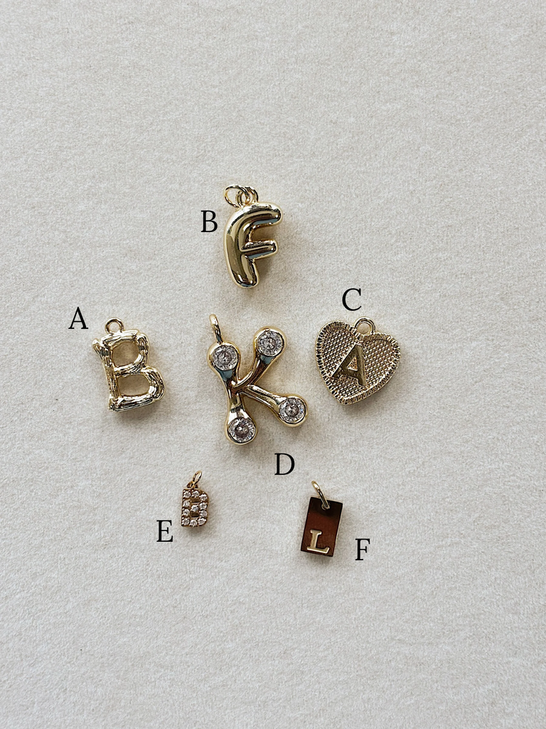 Letter Love Charms