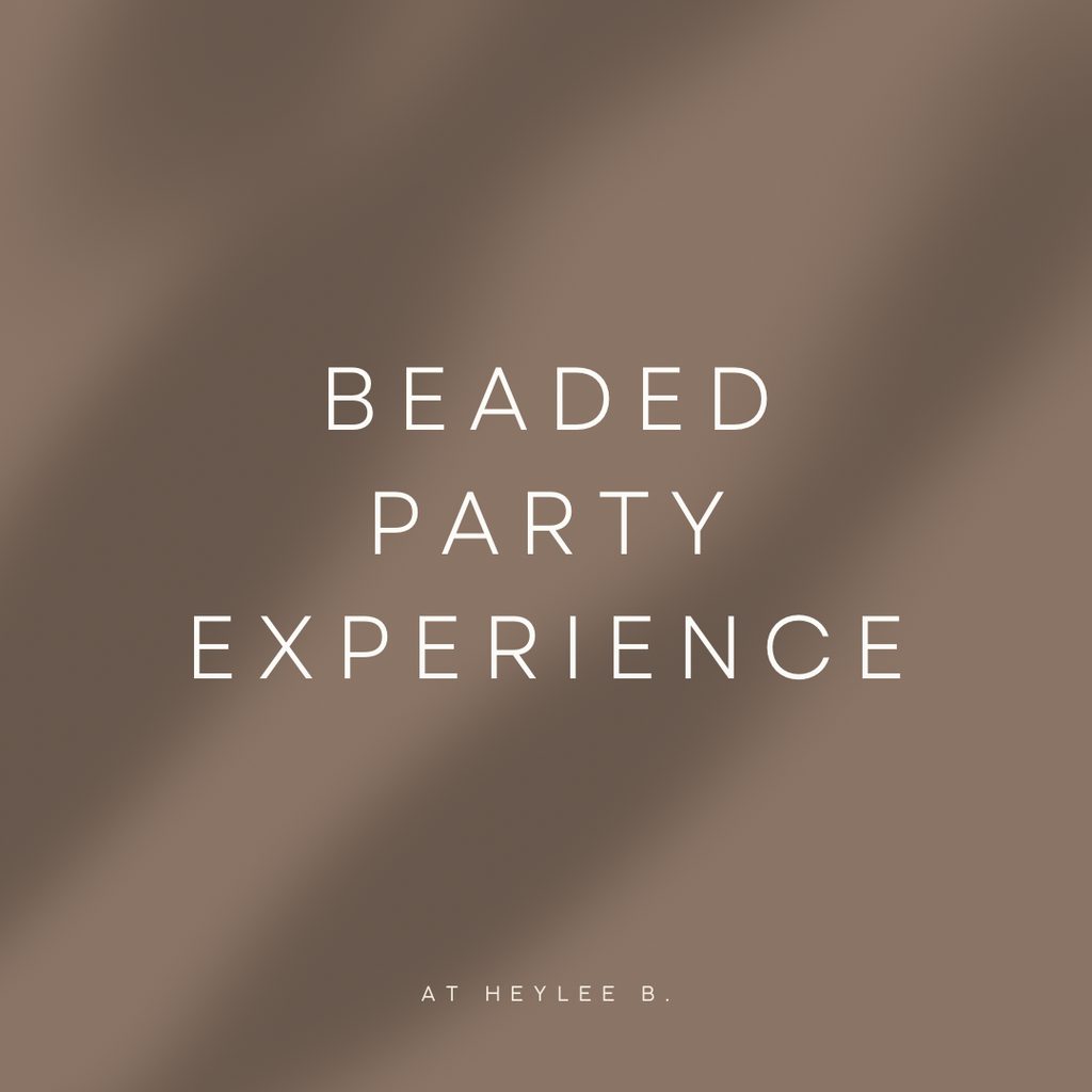 Beaded Keychain Party Experience