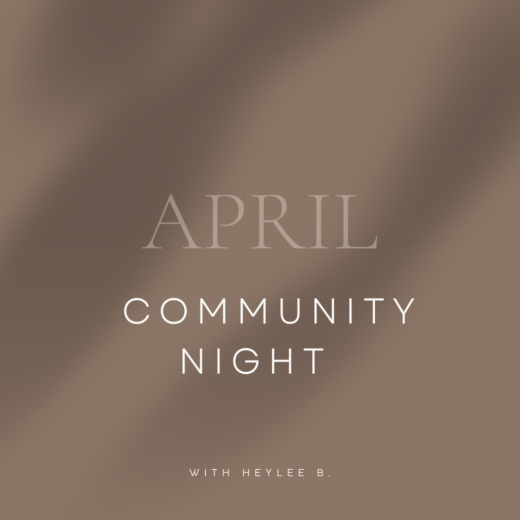 April Community Hangout - April 11th 6:30pm