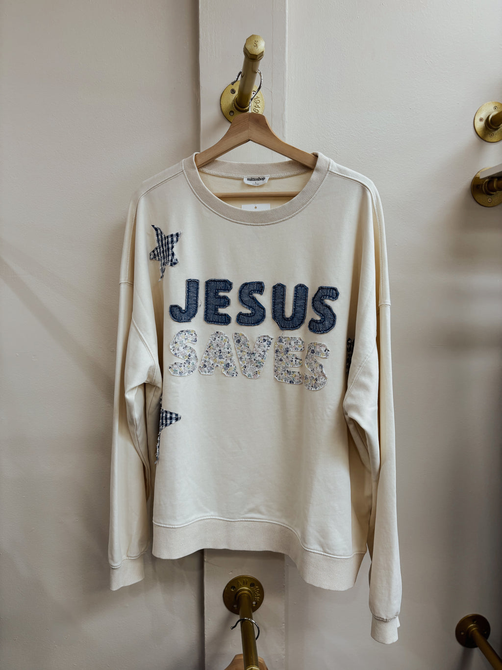 Jesus Saves Sweatshirt
