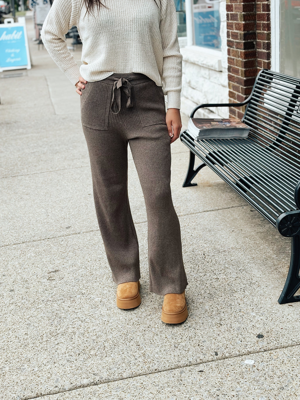 Keeping It Cozy Pant - Mocha