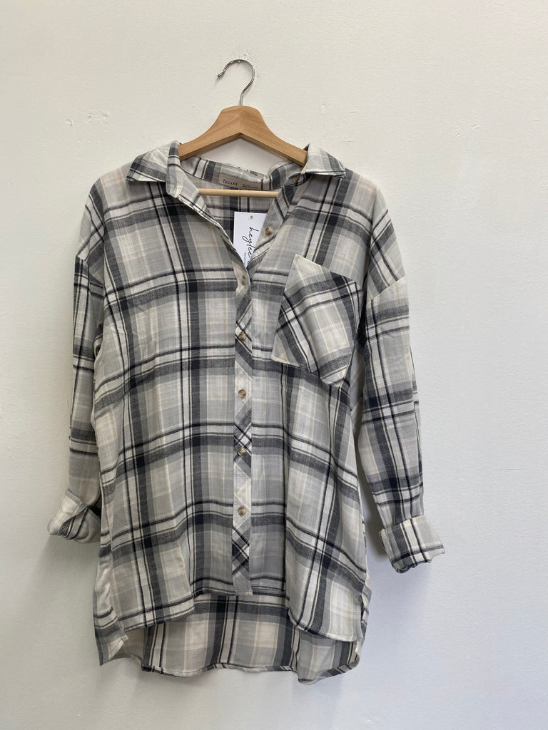 Timeless Flannel Top