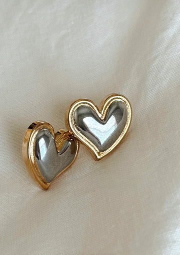 Bitsy Two Toned Studs